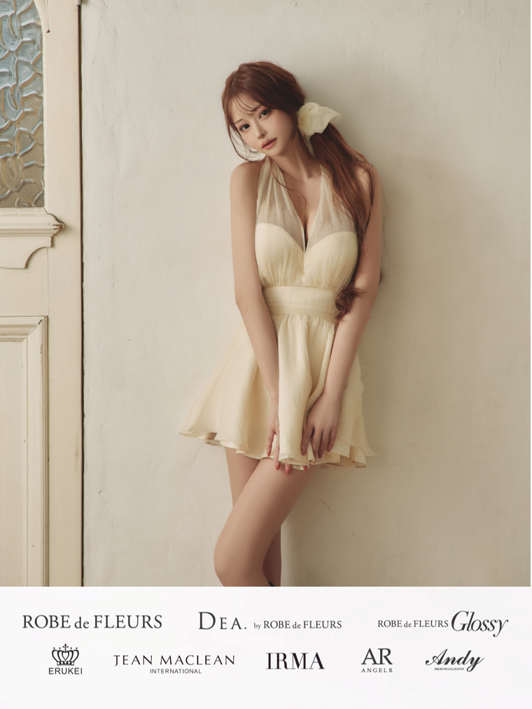 フレア・Aラインミニドレス