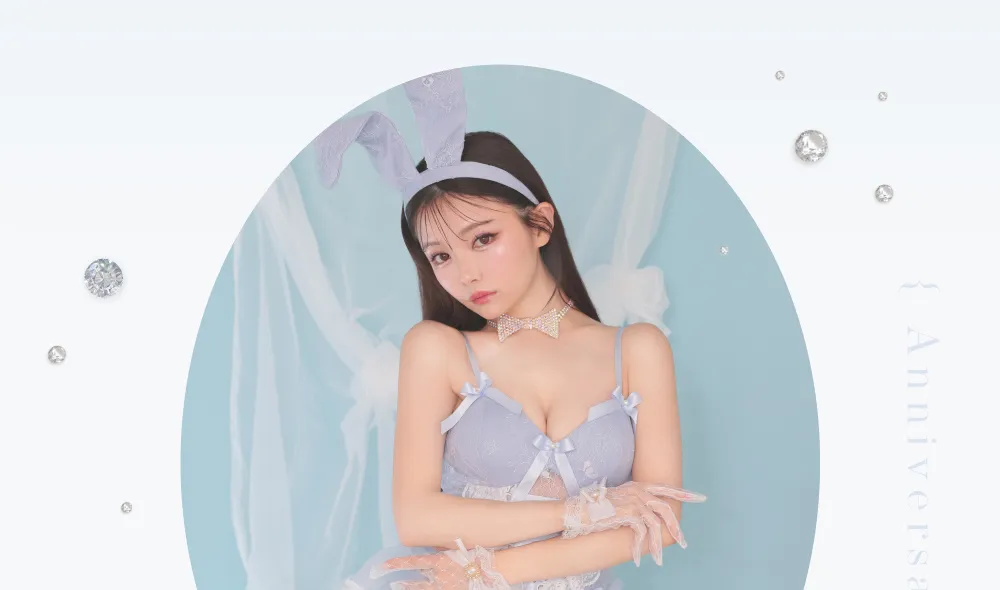 10th Bunny CinderellaBlue 10周年 バニー ブルー 