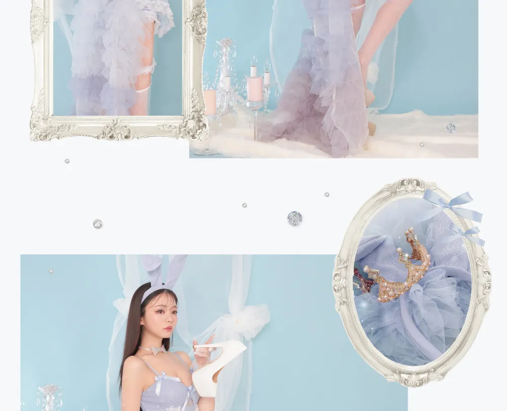 10th Bunny CinderellaBlue 10周年 バニー ブルー 