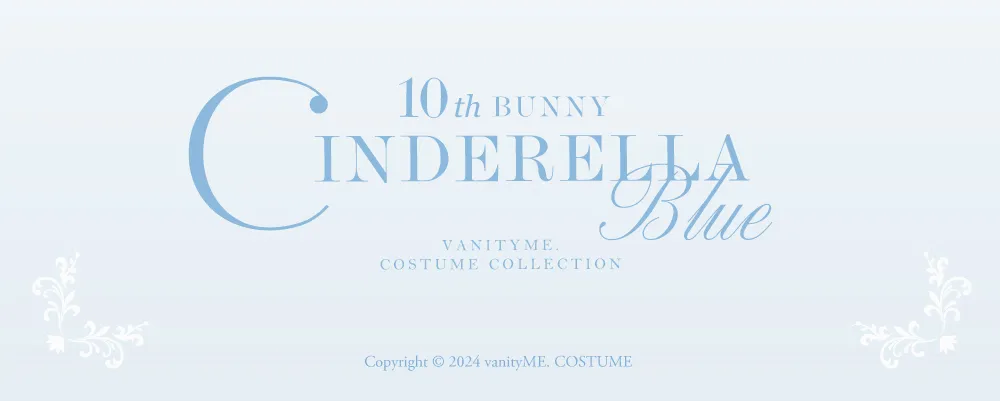 10th Bunny CinderellaBlue 10周年 バニー ブルー 