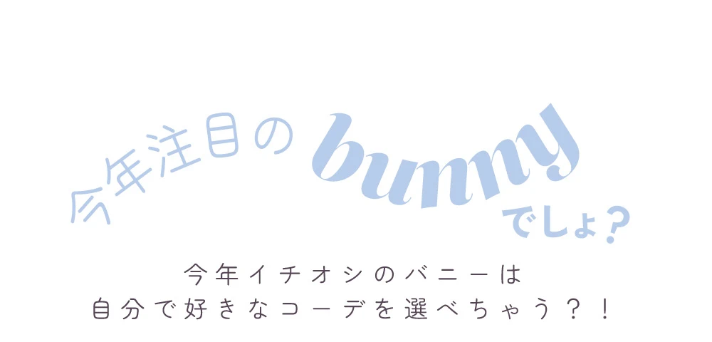 バニティミィのバニーでしょ？　バニー　コスプレ