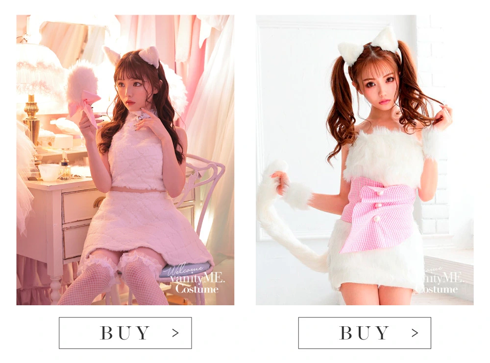 にゃんこ特集　白猫派　黒猫派　ヴァニティミィ　コスプレ