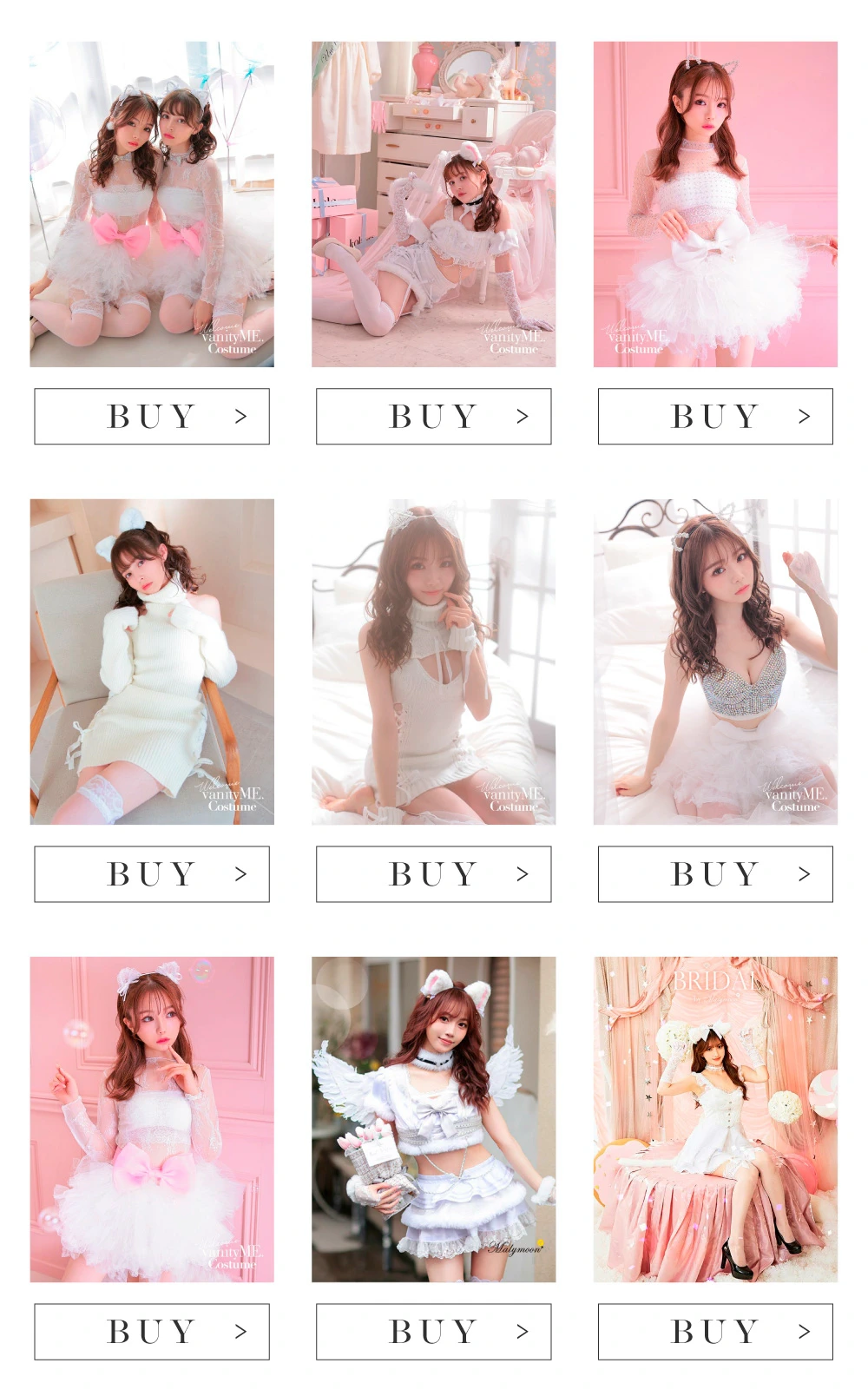 にゃんこ特集　白猫派　ヴァニティミィ　コスプレ