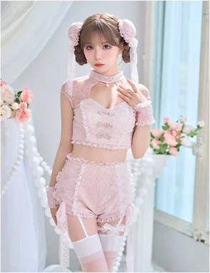 ROSE Chinois ロゼシノワ レースローズチャイナ ピンク