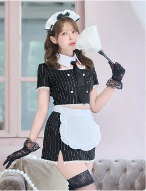 STRIPE Maid ストライプメイド ブラック