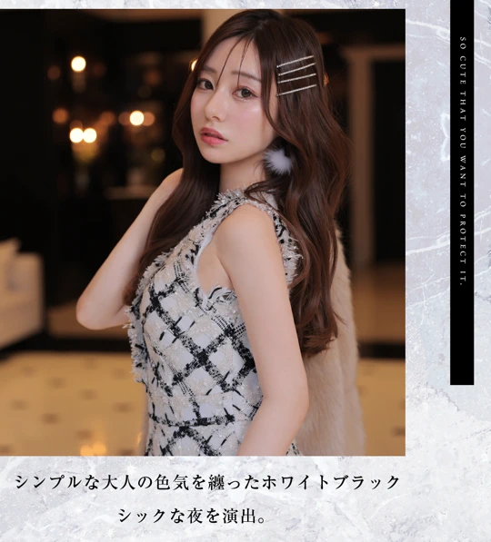 ヴァニティミィ　✕　ローブドフルール　コラボ　ホリデー　ドレス