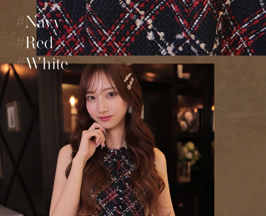 ヴァニティミィ　✕　ローブドフルール　コラボ　ホリデー　ドレス