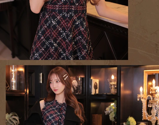 ヴァニティミィ　✕　ローブドフルール　コラボ　ホリデー　ドレス