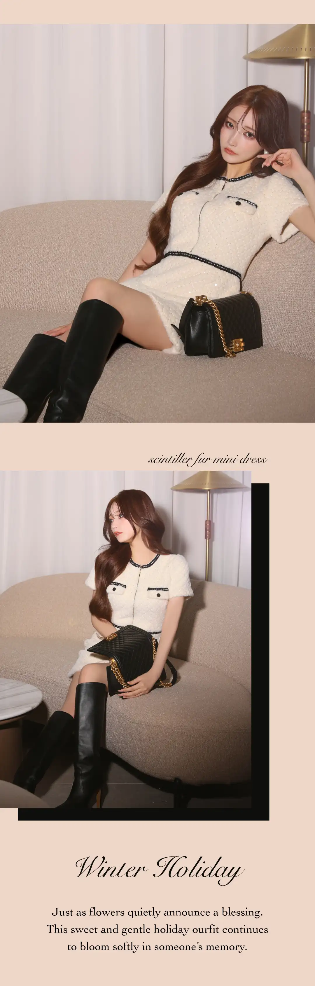 ローブ・ド・フルール　ウィンタードレス