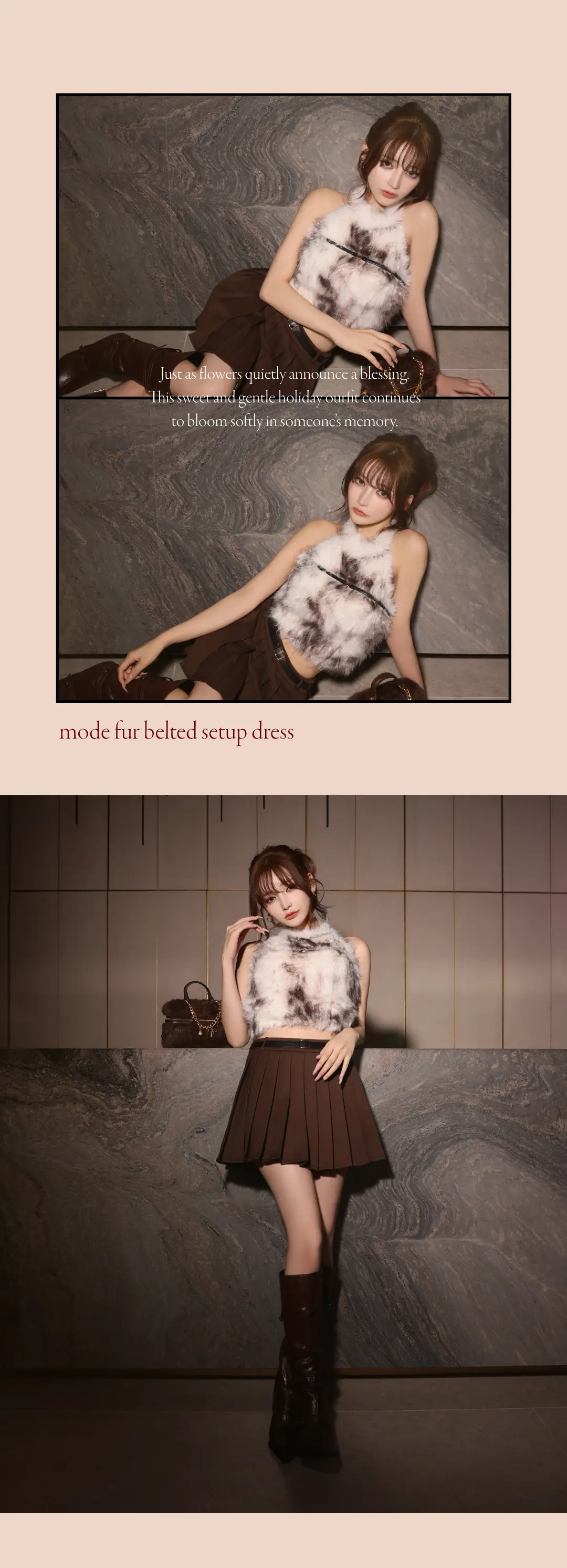 ローブ・ド・フルール　ウィンタードレス