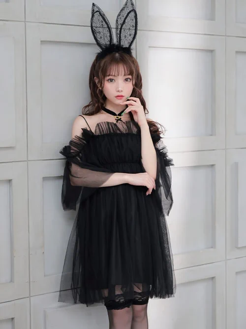 チュールドレスバニー