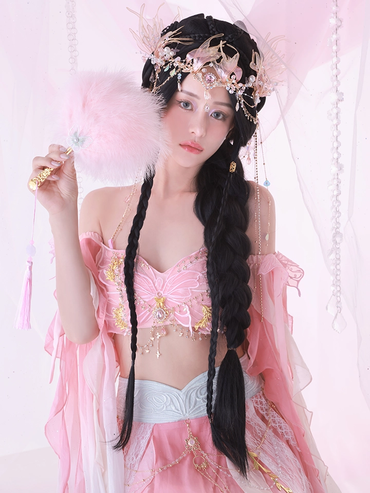 バニティーミー コスプレ淡華｜中国コスプレ・漢服衣装 天女 ピンク イメージ画像02