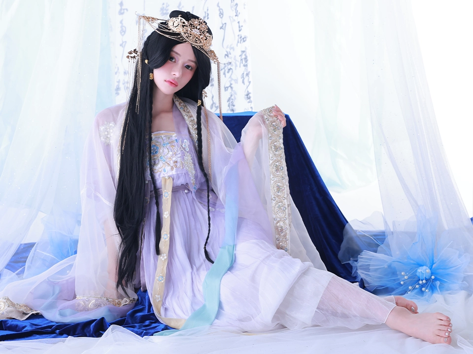 バニティーミー コスプレ紫煙｜中国コスプレ・漢服衣装 天女 ラベンダー イメージ画像04