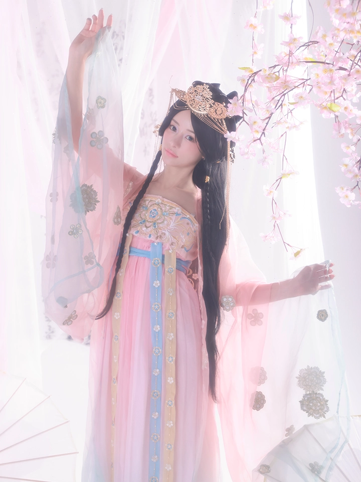 バニティーミー コスプレ蜜桃｜中国コスプレ・漢服衣装 天女 ピンク イメージ画像02