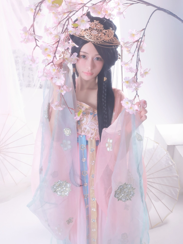 バニティーミー コスプレ蜜桃｜中国コスプレ・漢服衣装 天女 ピンク イメージ画像03