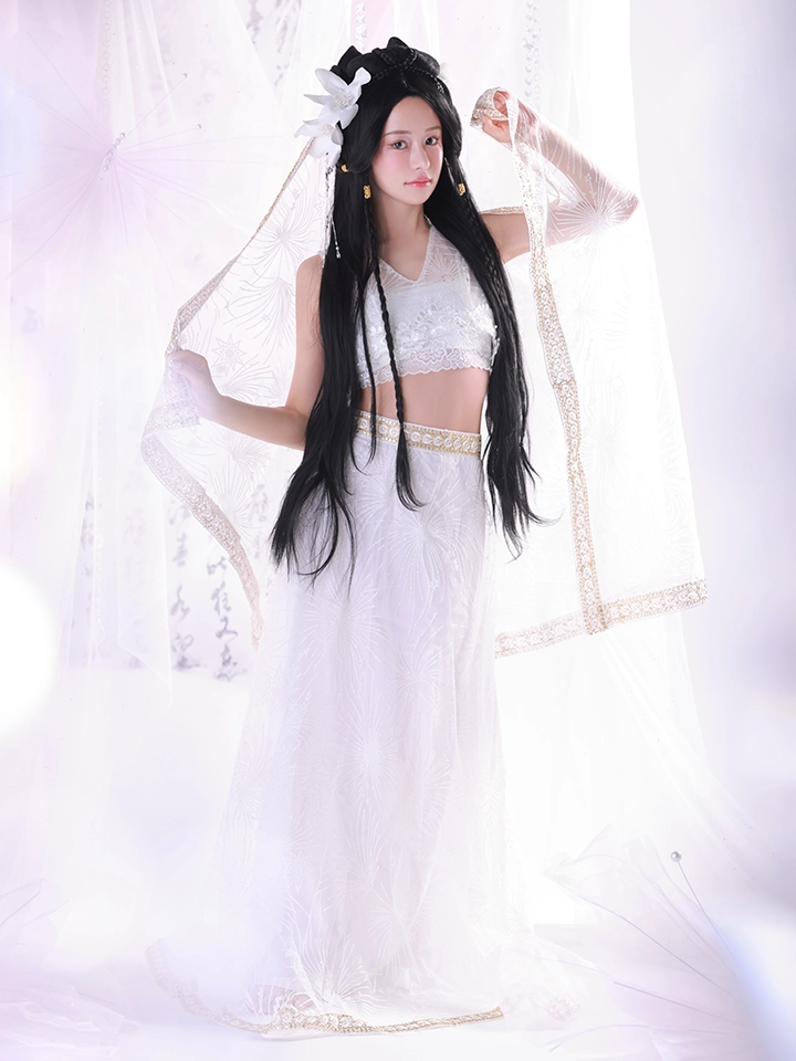 バニティーミー コスプレ茉莉｜中国コスプレ・漢服衣装 天女 ホワイト イメージ画像01