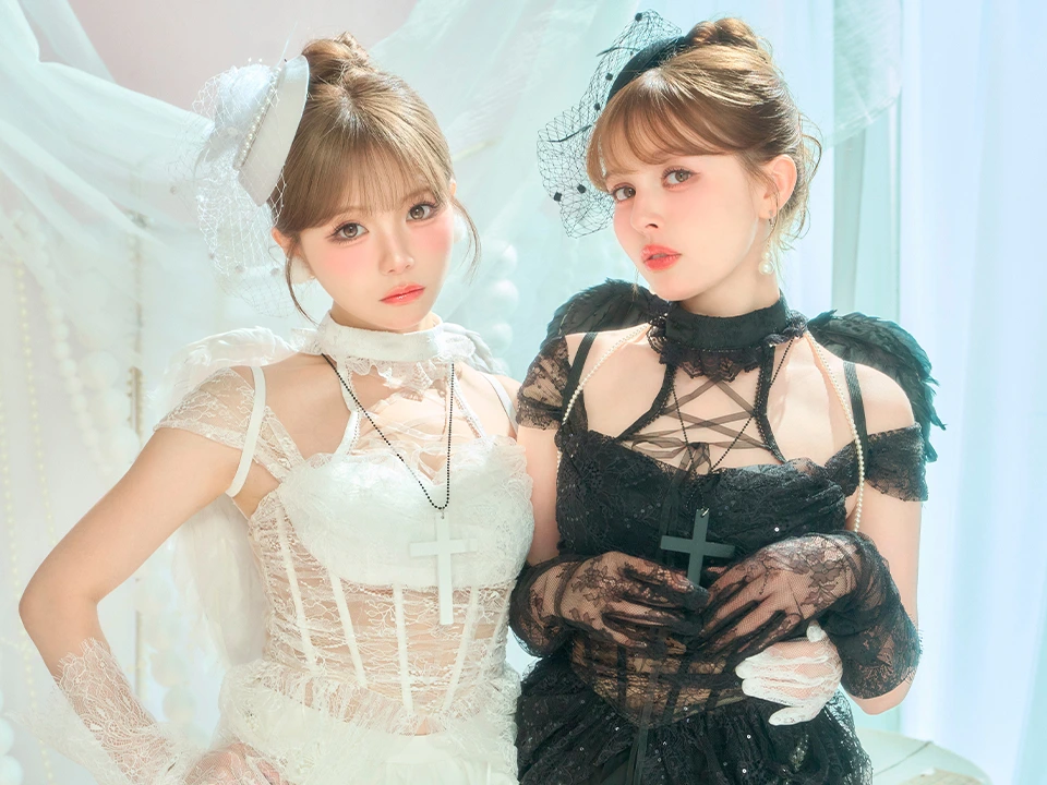 vanityME.（バニティーミー） コスプレ通販専門店 【7点セット】MARIA with fabulous Lace マリアウィズファビュラスレース レースエンジェル ホワイト イメージ画像01