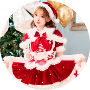 9点セット】Malymoon マリームーン ベルベットフルールパールサンタ