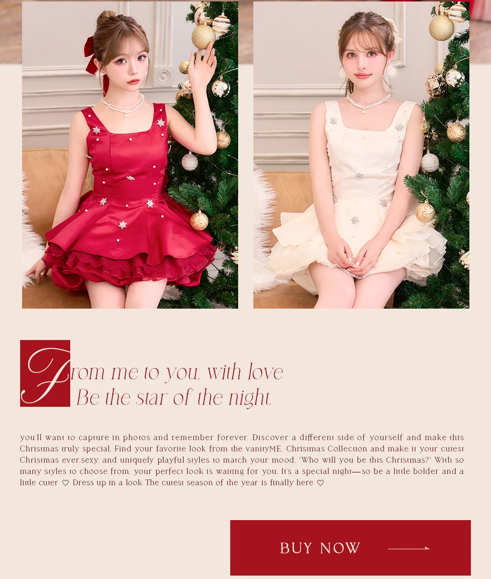 From me to you, with love. Be the star of the night.