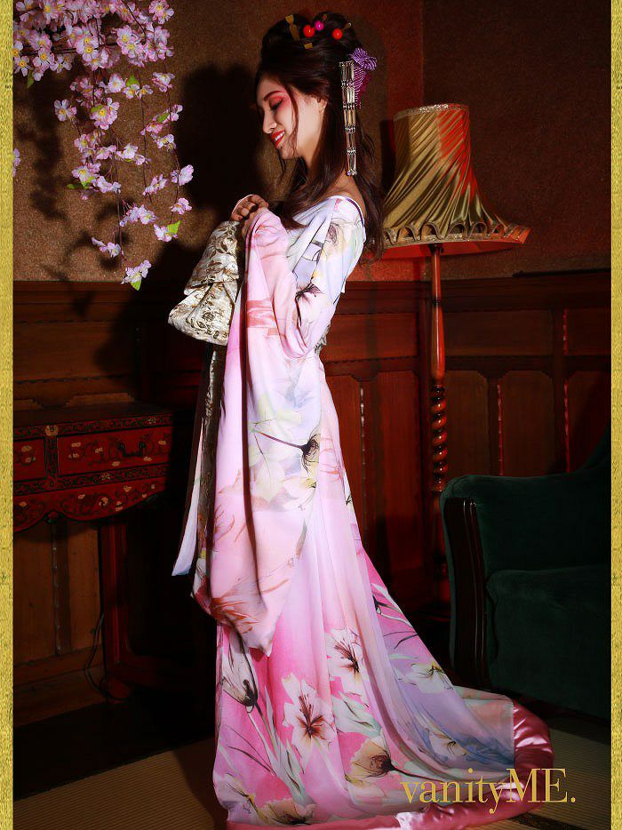 花魁コスチューム桜花魁 天女のような淡い薄ピンク和柄 Vanityme. 花魁コスチューム 桜花魁 天女のような淡い薄ピンク 和柄 本格和装