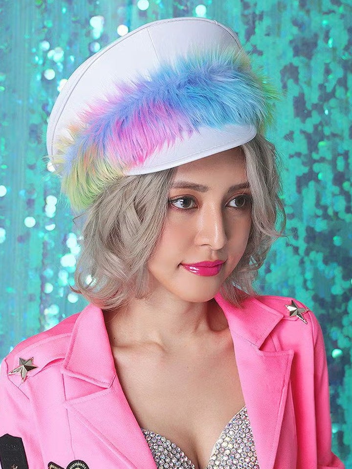 PUNKISH HAT WHITE パンキッシュハット コスプレ コスチューム