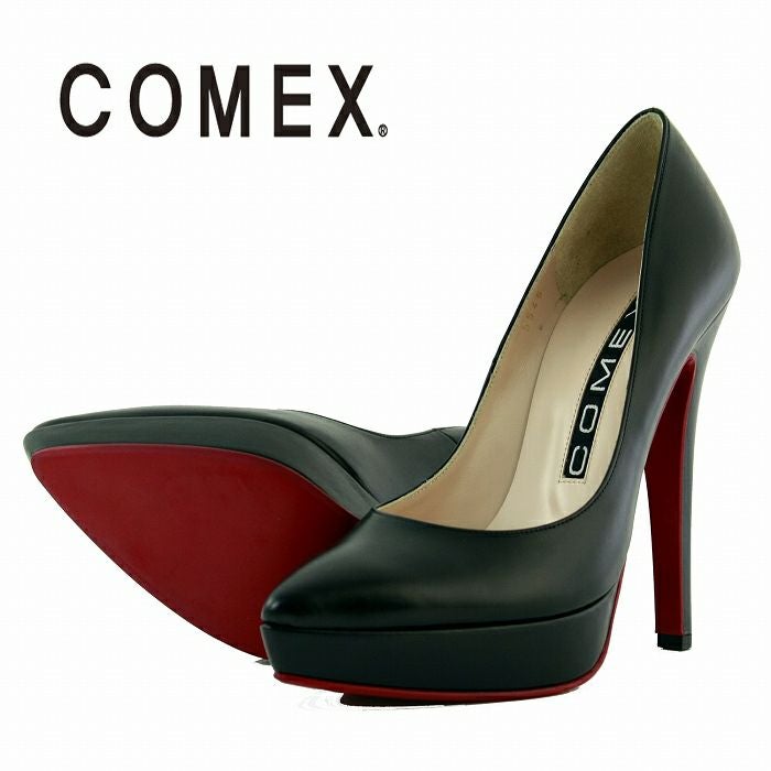 コメックス COMEX パンプス ポインテッドトゥ ピンヒール ヒール13cm