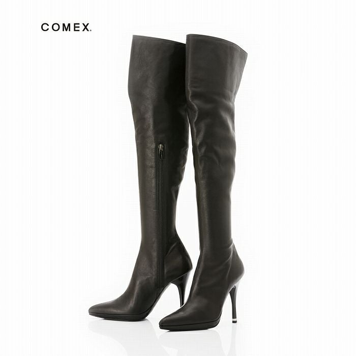コメックス COMEX ブーツ ニーハイブーツ ポインテッドトゥ サイ