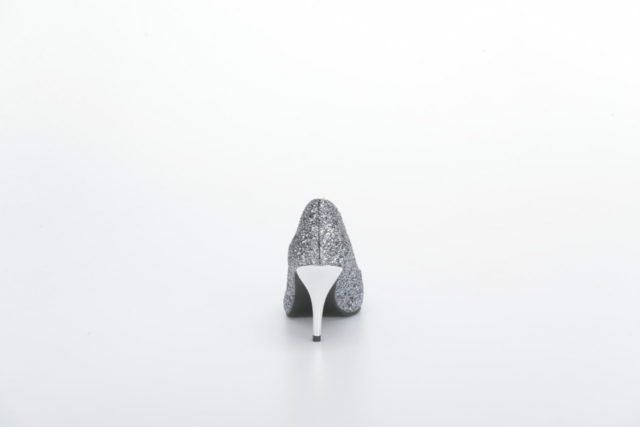 BENEDETTA グリッターラメ パンプス ( ・シルバー)