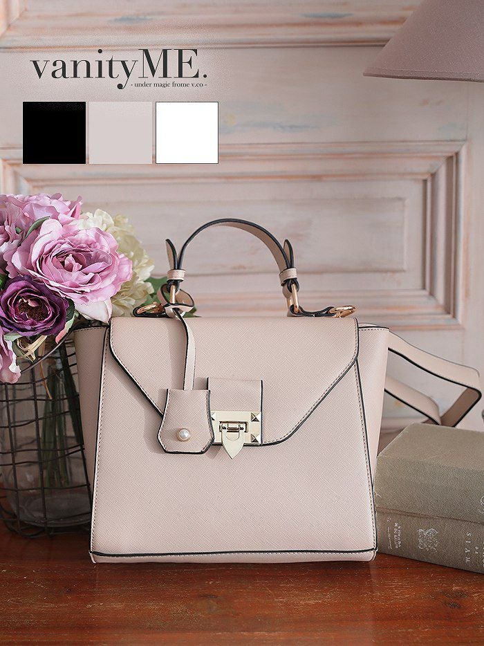 DISESTESSI ディセステッシフェイク レザーハンドバッグ