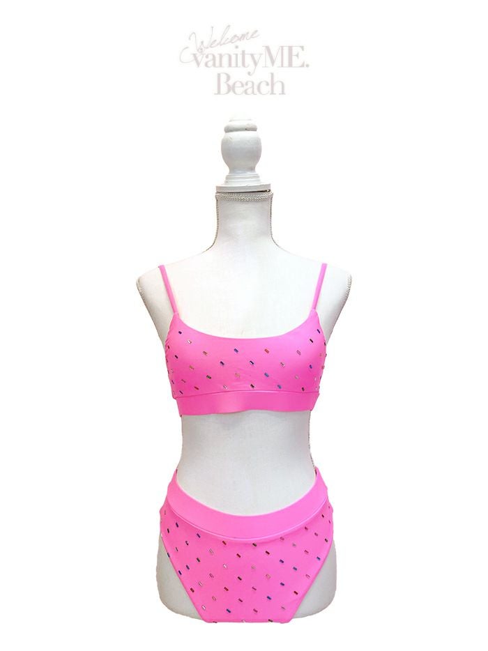 水着 カラフルビジュビキニ