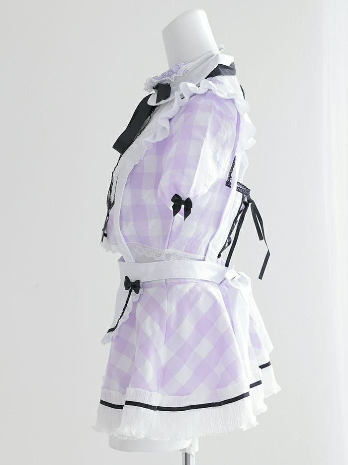8点セット】Malymoon マリームーン ギンガムチェックメイド vanityME