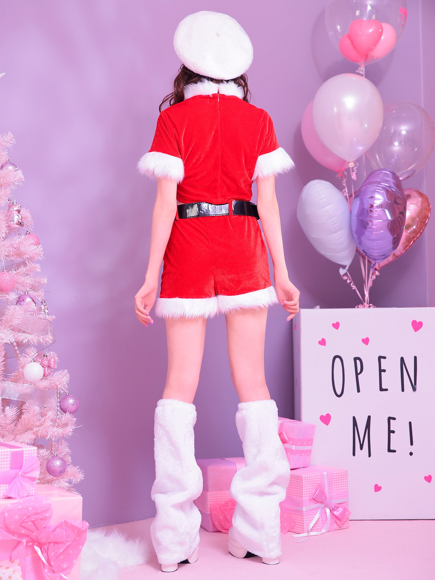 Velvet PANTS SANTA ベルベットパンツ サンタ コスプレ サンタコスチューム