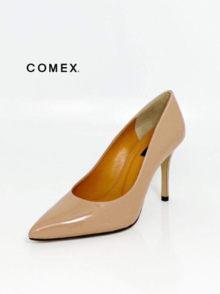 コメックス COMEX パンプス ポインテッドトゥ ハイヒール スエード