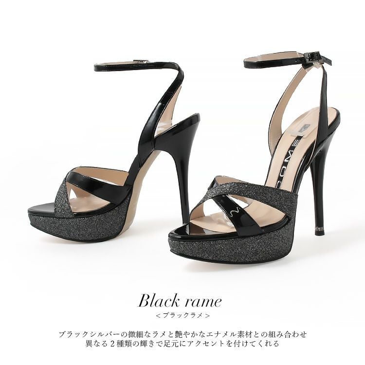 コメックス COMEX サンダル ハイヒール ヒール13cm アンクルストラップ