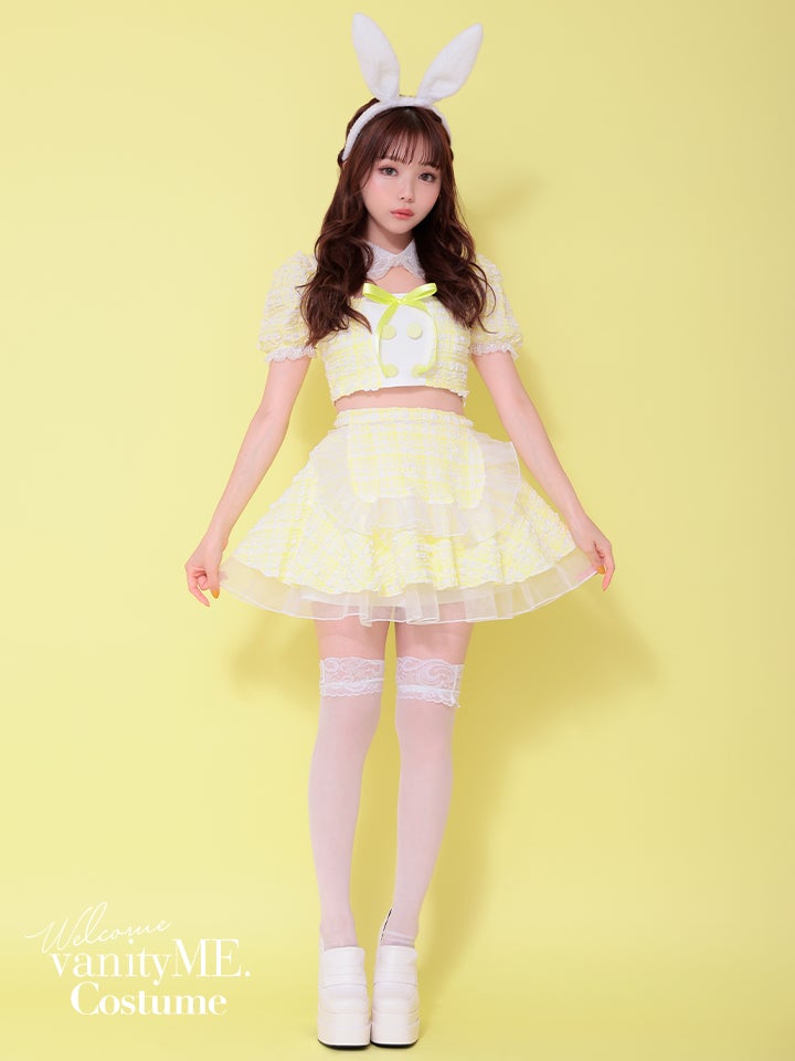  【3点セット】Cheeky Pastel Bunny イエロー vcsbn-10216bu-2