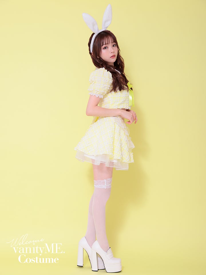  【3点セット】Cheeky Pastel Bunny イエロー vcsbn-10216bu-2