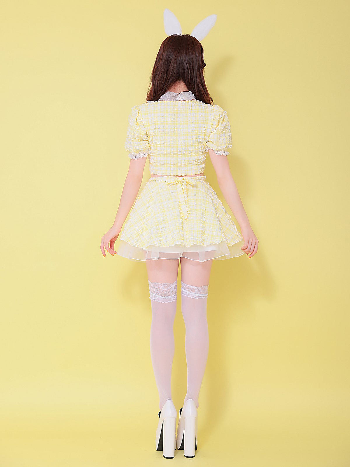  【3点セット】Cheeky Pastel Bunny イエロー vcsbn-10216bu-2