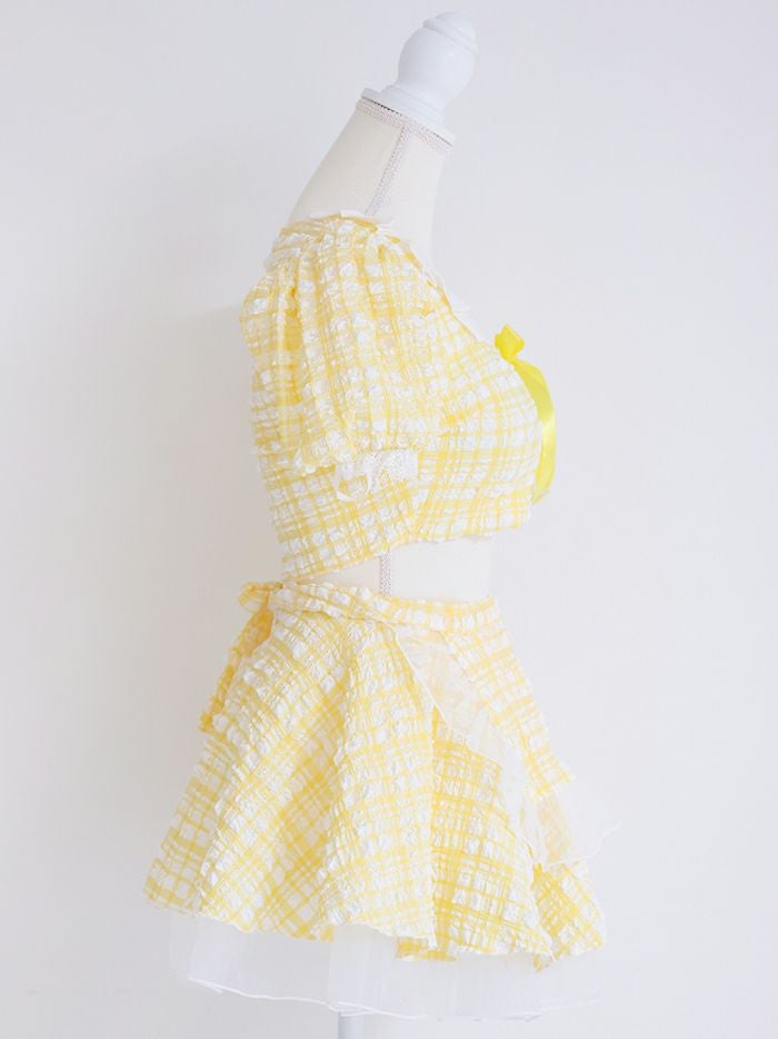  【3点セット】Cheeky Pastel Bunny イエロー vcsbn-10216bu-2