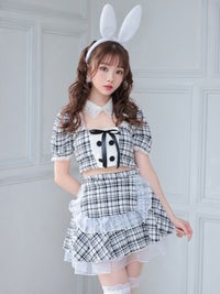 【3点セット】Cheeky Pastel Bunny ブラック vcsbn-10216bu-1