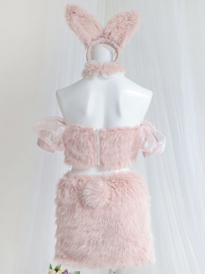 【4点セット】ときめきバニー [ピンク] vcsbn-230485-3