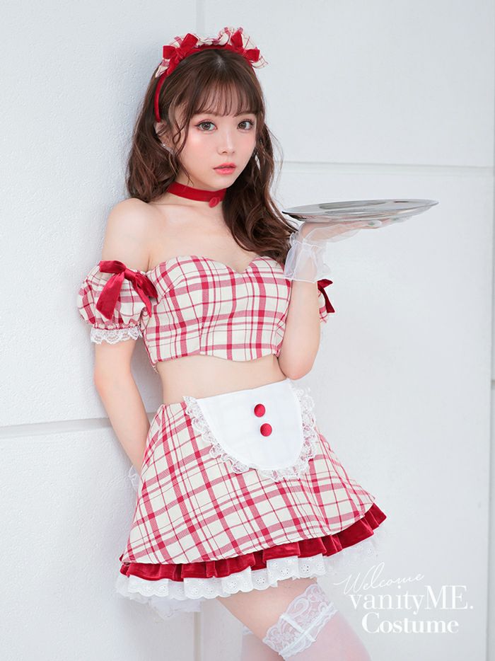 5点セット】Malymoon マリーンムーン フレンチメイドバニー ホワイト