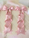 ハート付きリボンヘアアクセサリー vcsit-23354
