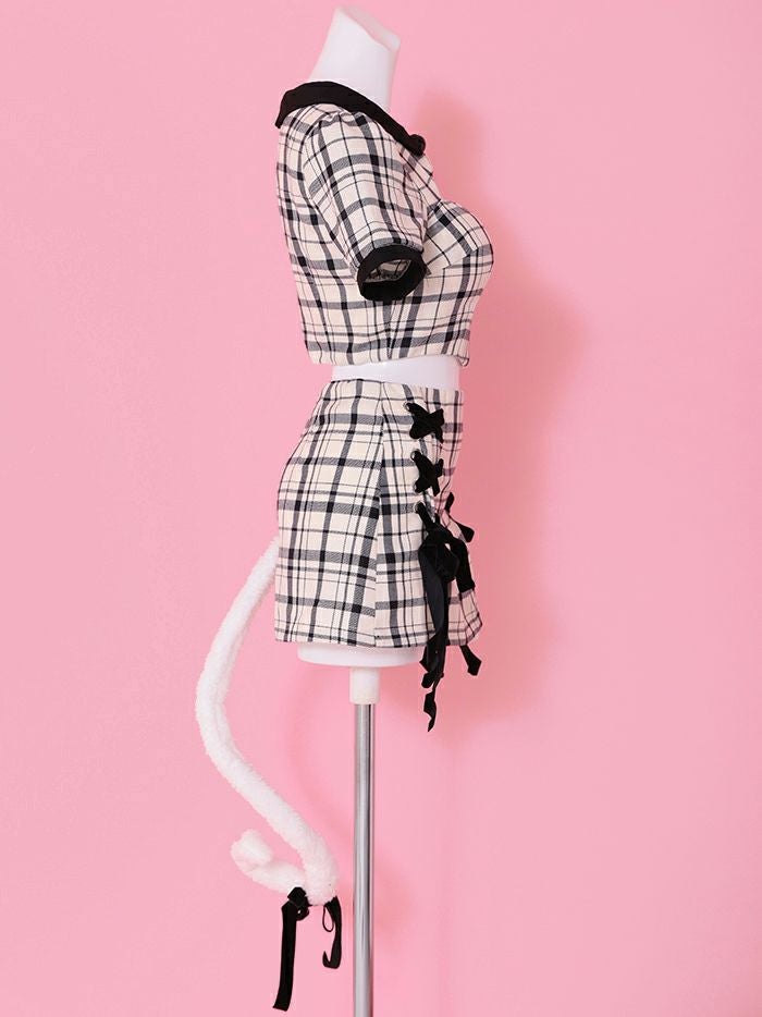 【3点セット】THE IDOL CAT ザ・アイドル キャット [ブラック] vcsot-230535-na