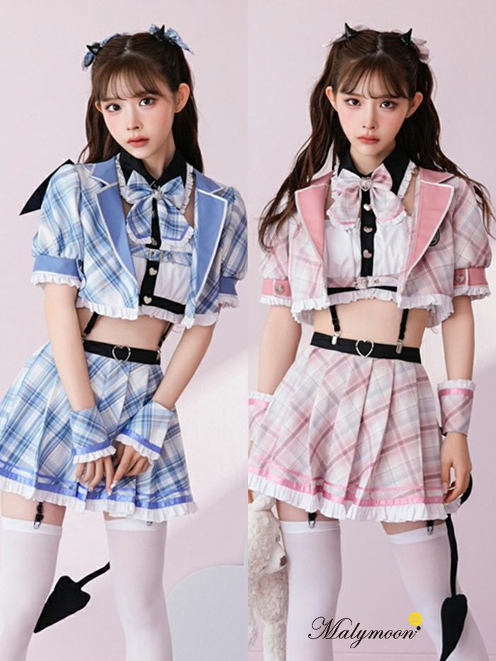 10点セット】Malymoon/マリームーン チェックデビル制服コスチューム