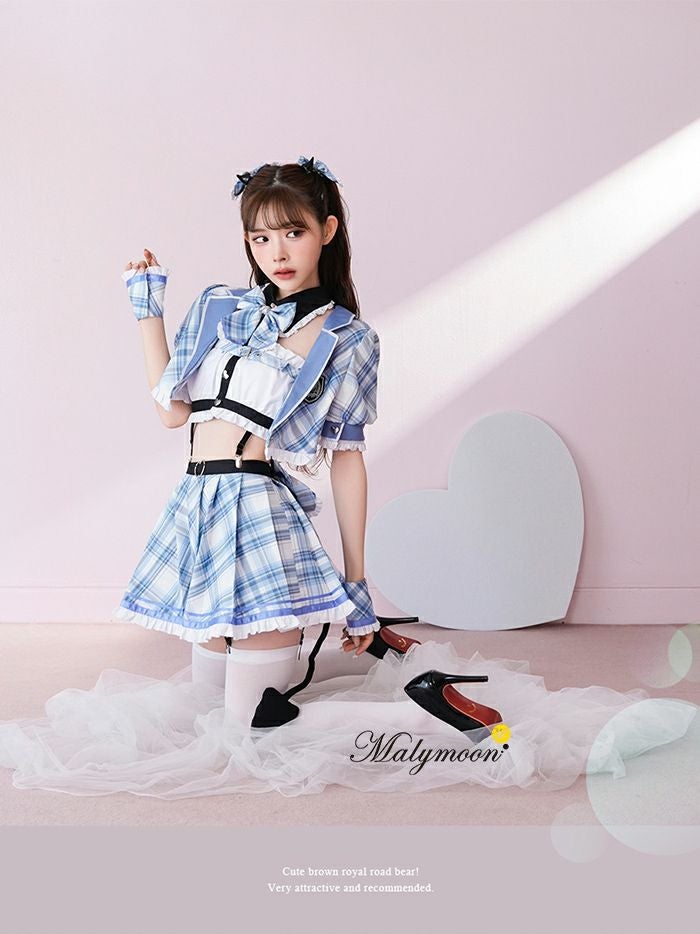 10点セット】Malymoon/マリームーン チェックデビル制服コスチューム