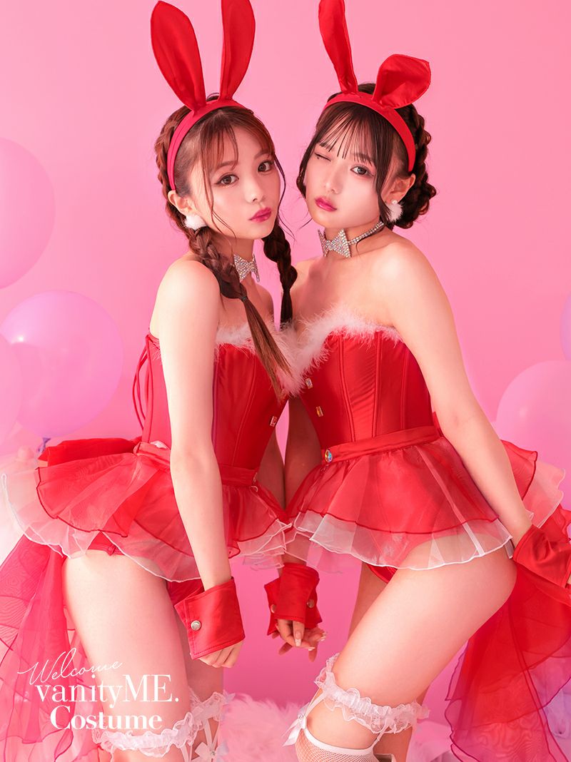 4点セット】Miss.RED LADY ハイレグバニー vcsbn-20017-5a-jy