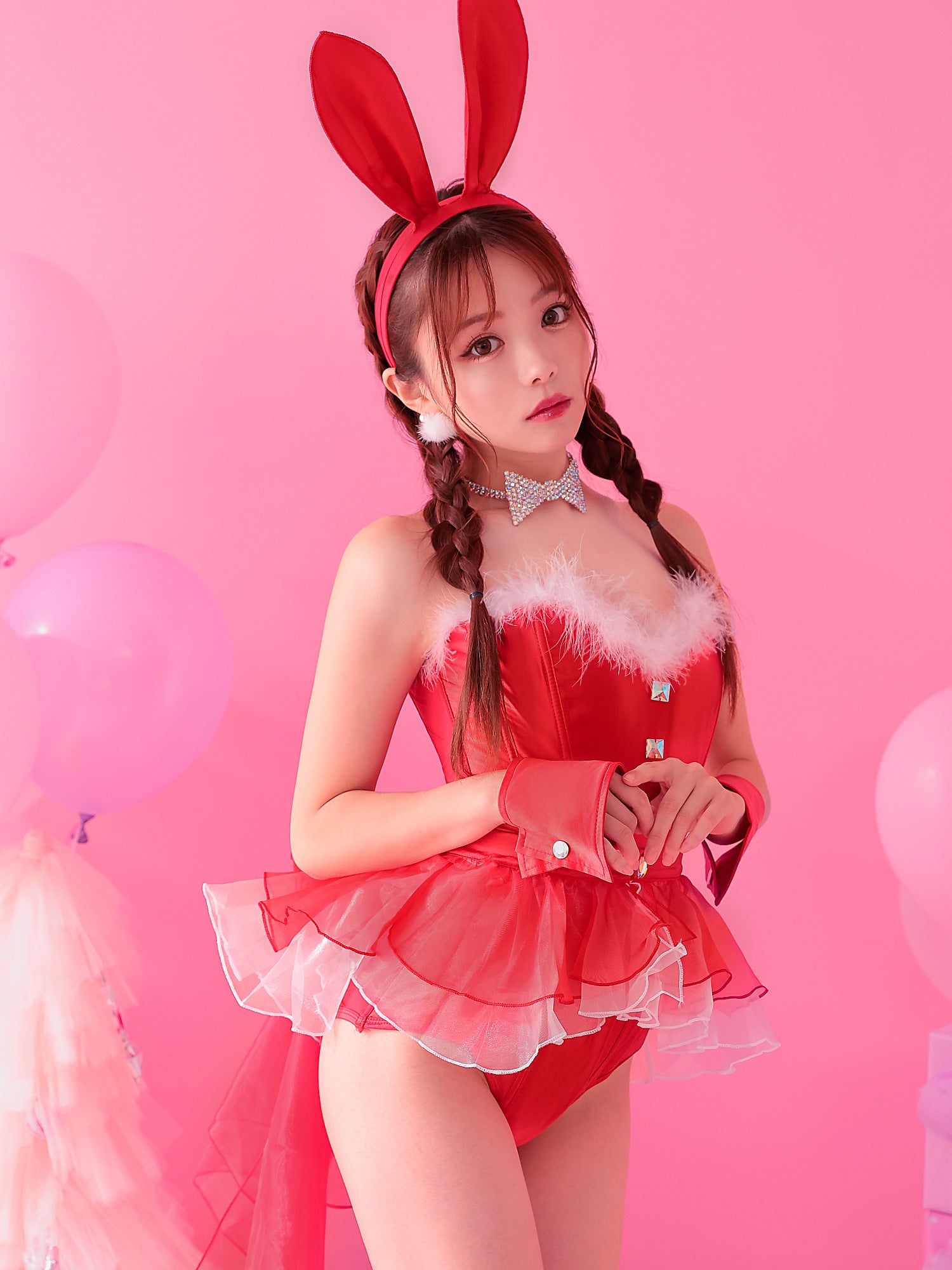 Miss.RED LADY ハイレグバニー vcsbn-20017-5