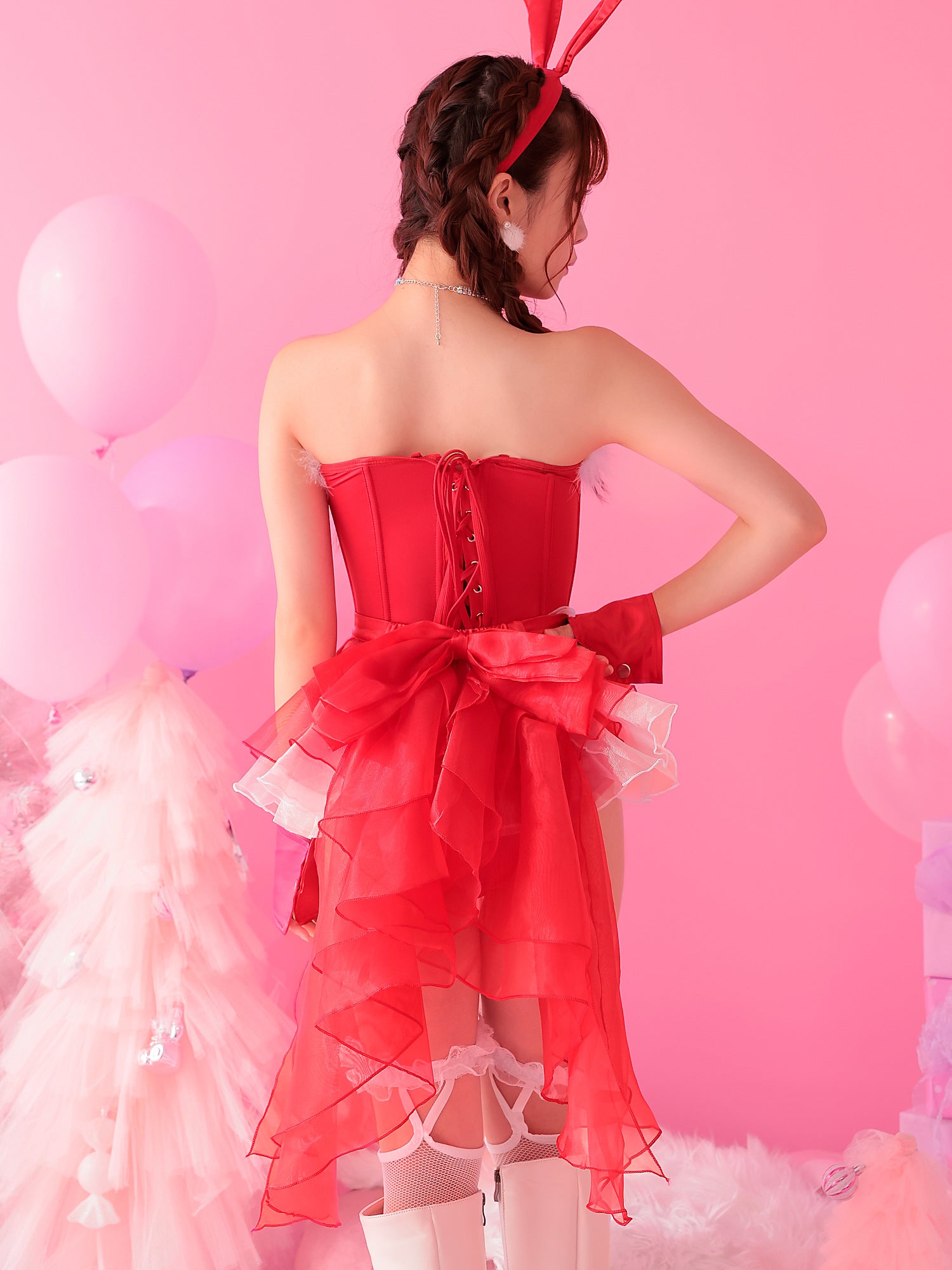 Miss.RED LADY ハイレグバニー vcsbn-20017-5