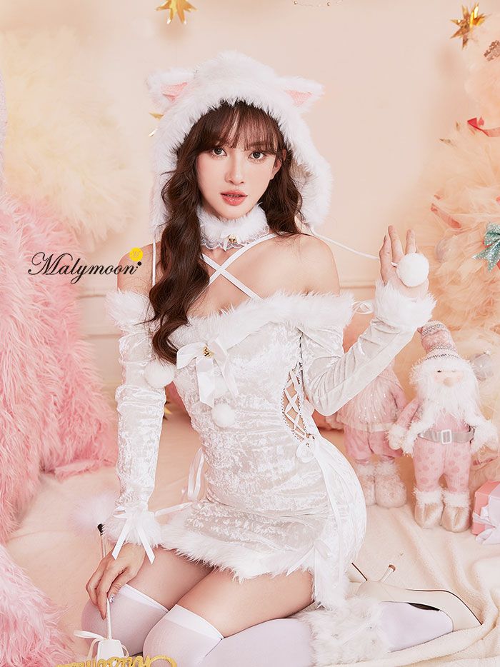 6点セット】Malymoon マリームーン レースブラックメイド服 ml5346