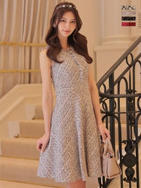vanityME. × ROBE de FLEURS コラボ ドレス ミックス Romantic Holiday Dress [さんごちゃん着用] de2546a-2-sa